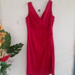 Donna Ricco Beautiful Fuschia Red Size 6 Dress